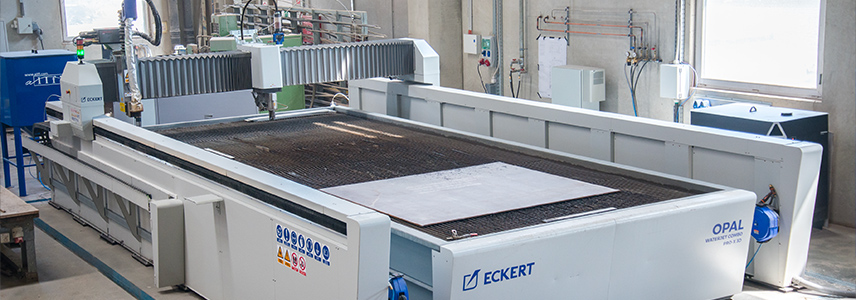 Opal Waterjet Eckert Cnc przecinarka wodna wycinarka wodna Pro X 3D combo